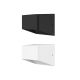 SAL LOUNGE III S9327/150 - 10W 240V IP54 architectural LED wall mount luminaire BLACK | WHITE