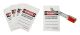 Cirlock 5 pack Personal Danger Tag Re-usable 
