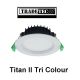 Martec TLTD34510WD Tradetec Titan II Tricolour LED Downlight