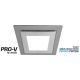 Ventair PRO-V Airbus 250mm Square/Round Fascias with LED Light Option Matt Black | White | Silver