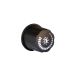 Hager dimmer knob Matt Black