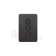 Hager Silhouette 3 Gang Press Switch 10A 240V Matt Black WBSSV3PB-MB