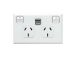 XL777USB2PSAWE Double Power Outlet 250V 10A. with dual USB Charger 